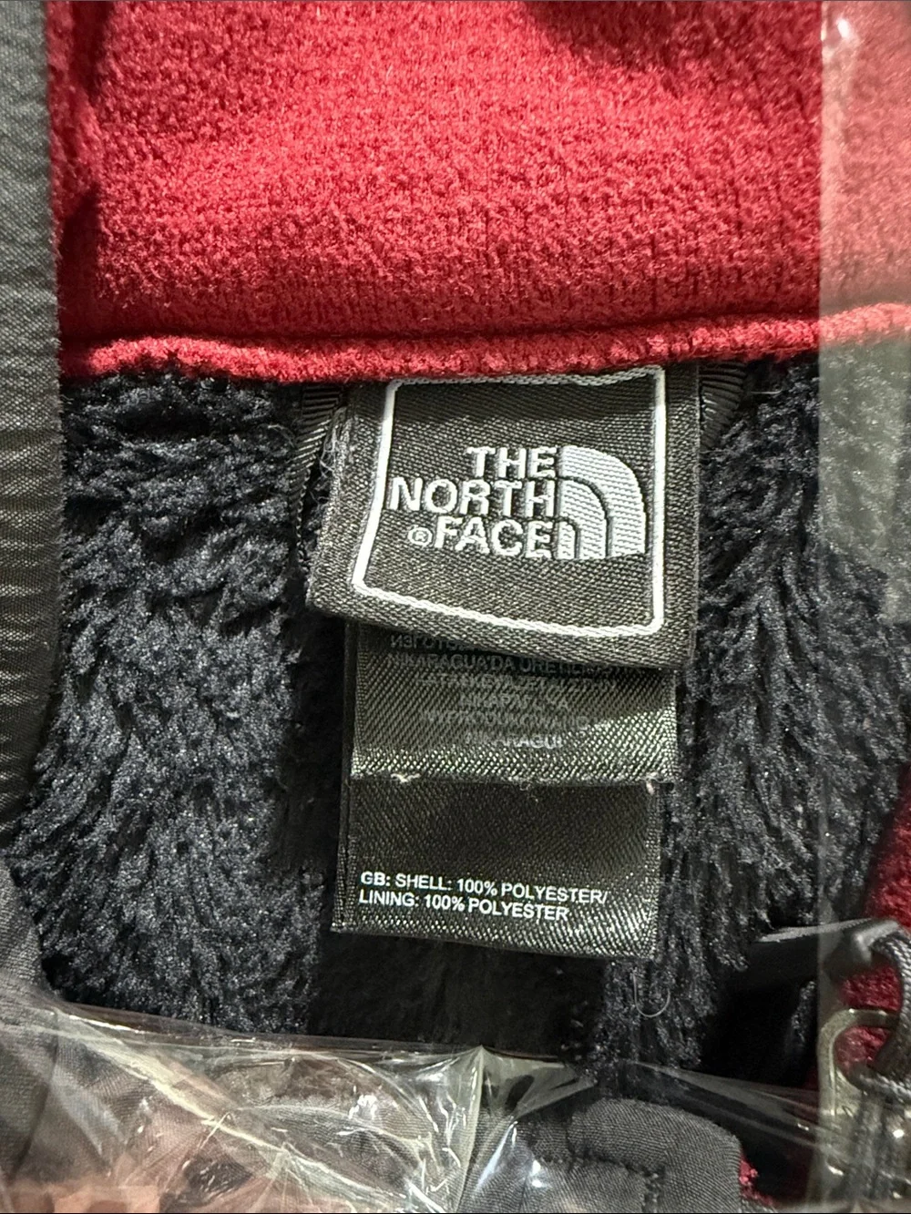 The North Face Men's Gray & burgundy Lightweight Jacket